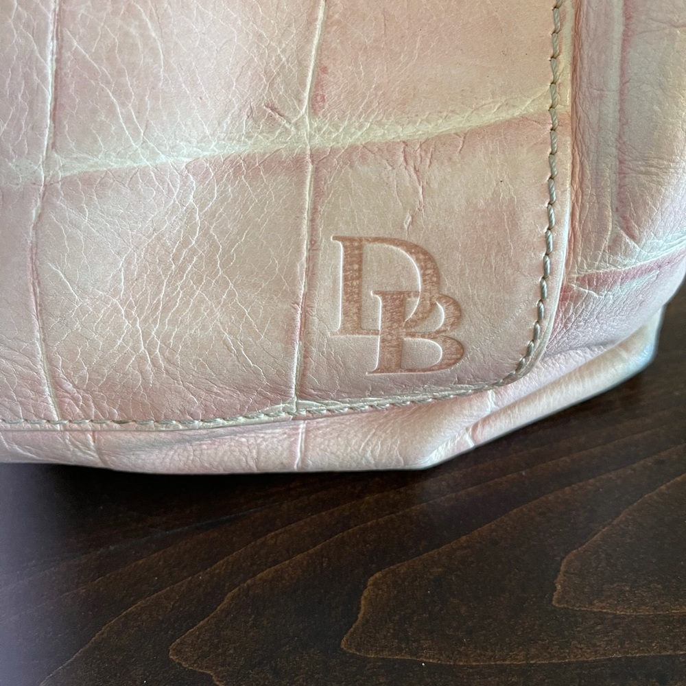 Dooney and Bourke Croco Hobo w/ Dustbag - Picture 2 of 8